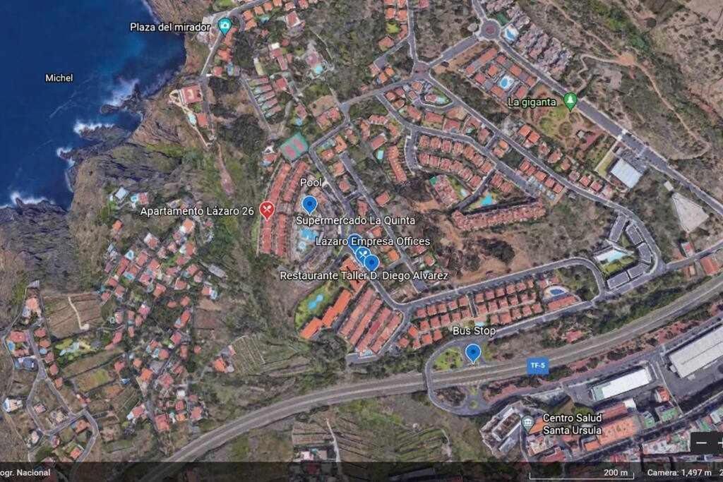 Apartamento Lazaro 26 Terraza Con Vistas Al Mar Santa Úrsula 외부 사진